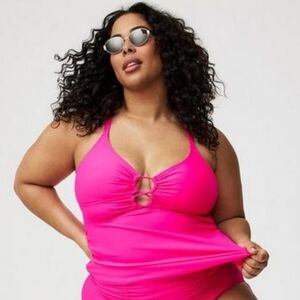 Vibrant Pink Women's Swimsuit